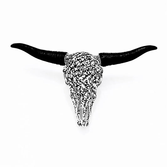 SAVAGE GRAFFITI BULL SKULL