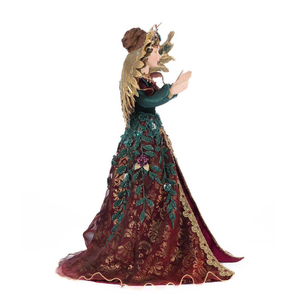 Scarlett the Angel Tree Topper by Katherine's Collection Quirks!