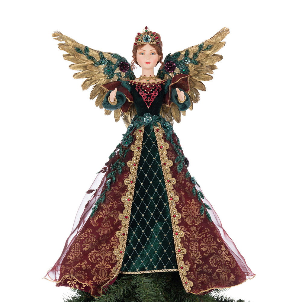 Scarlett the Angel Tree Topper by Katherine's Collection Quirks!