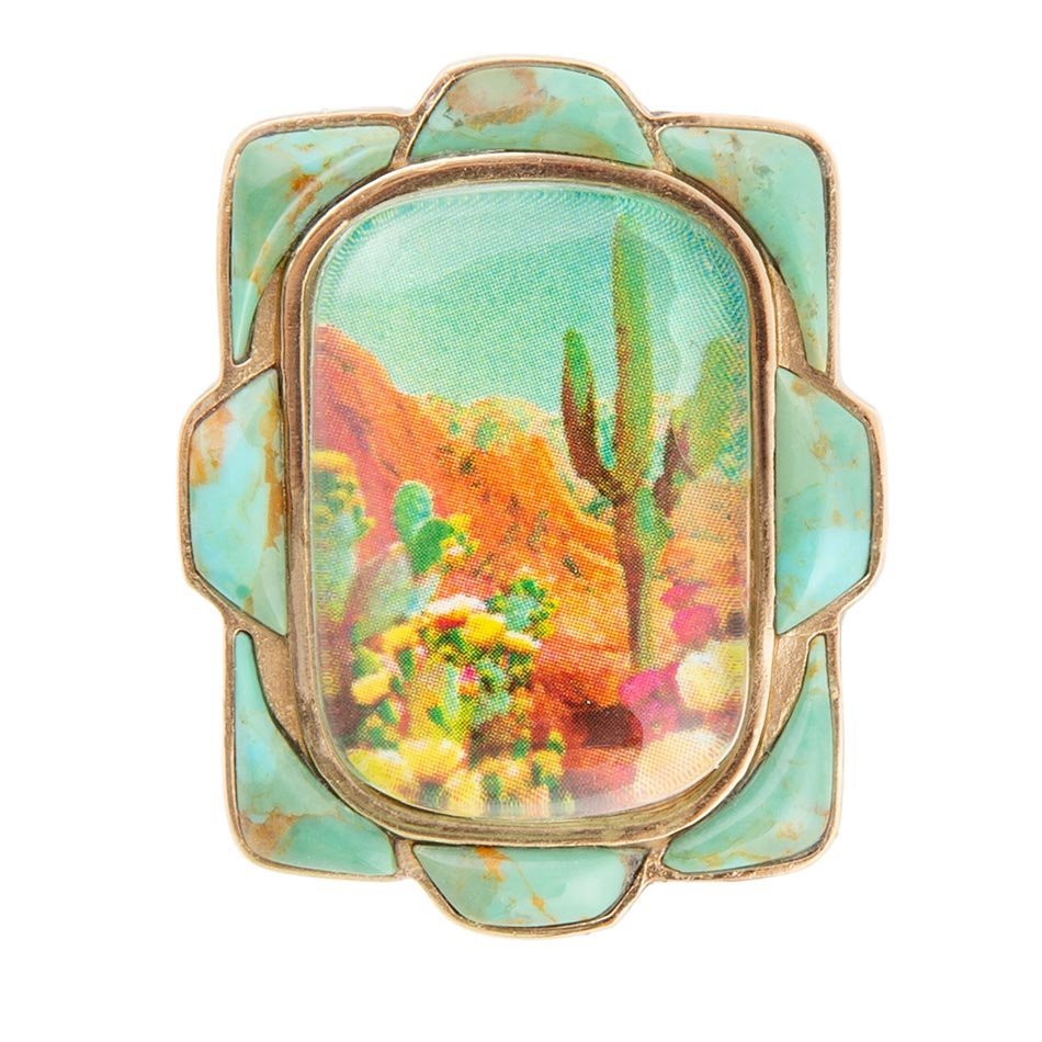 Barse Jewelry • Desert Sedona Blue Turquoise Ring