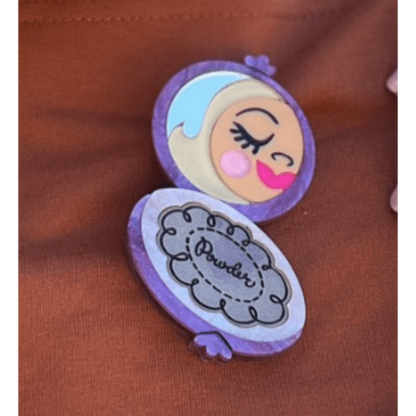 Secret Admirer Brooch LILAC by Asia Ellington x Lipstick & Chrome