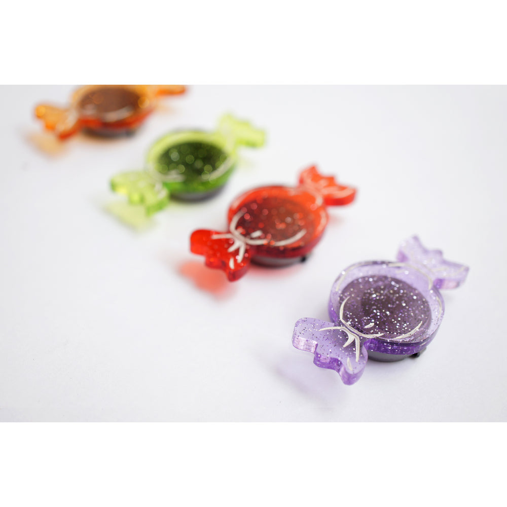 Set Of 4 Candy Button Covers by Laliblue