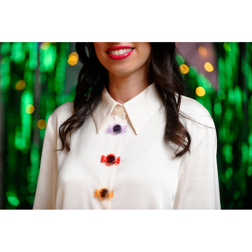 Set Of 4 Candy Button Covers by Laliblue
