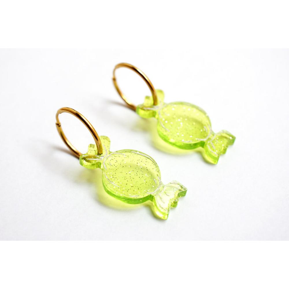 Set Of 4 Candy Earrings by Laliblue