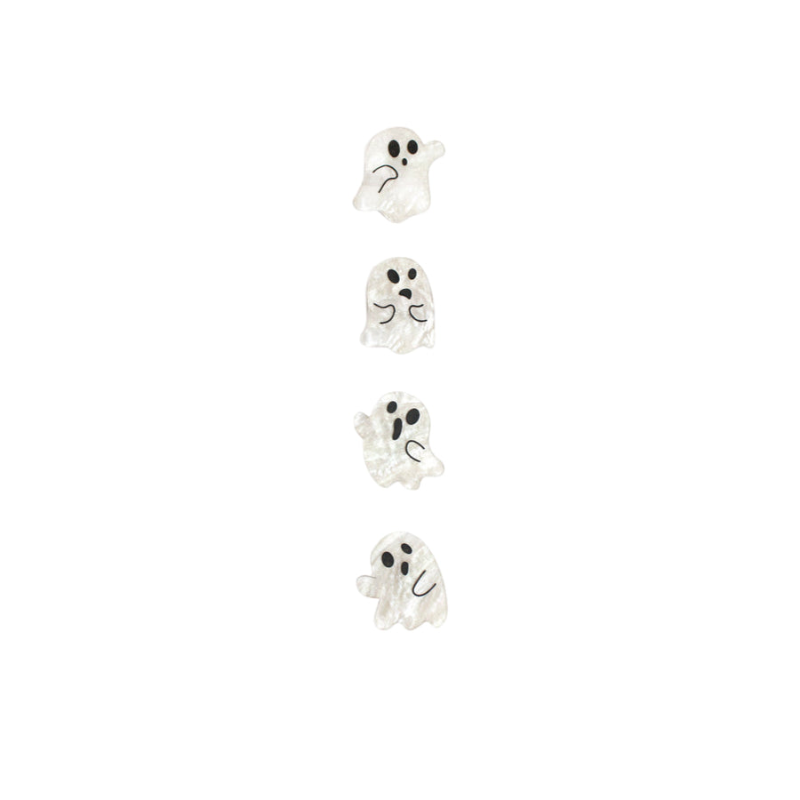 Set Of 4 Ghost Button Covers by Laliblue