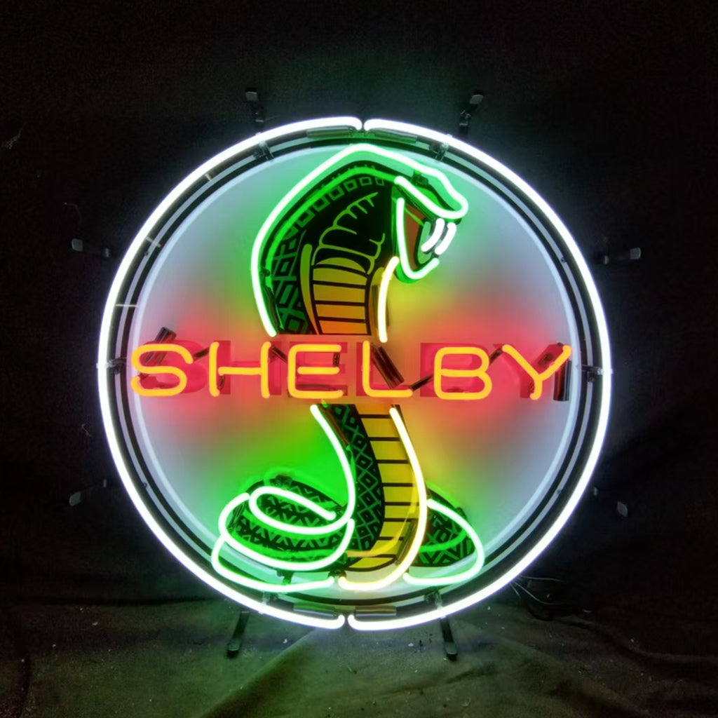 Shelby Cobra Car Logo Neon Signs Neon Signs Land