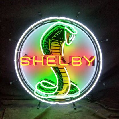 Shelby Cobra Car Logo Neon Signs Neon Signs Land