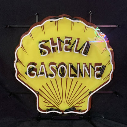 Shell Gasoline Neon Signs Light Neon Signs Land