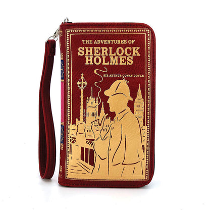 Sherlock Holmes Book Wallet Wristlet Quirks!