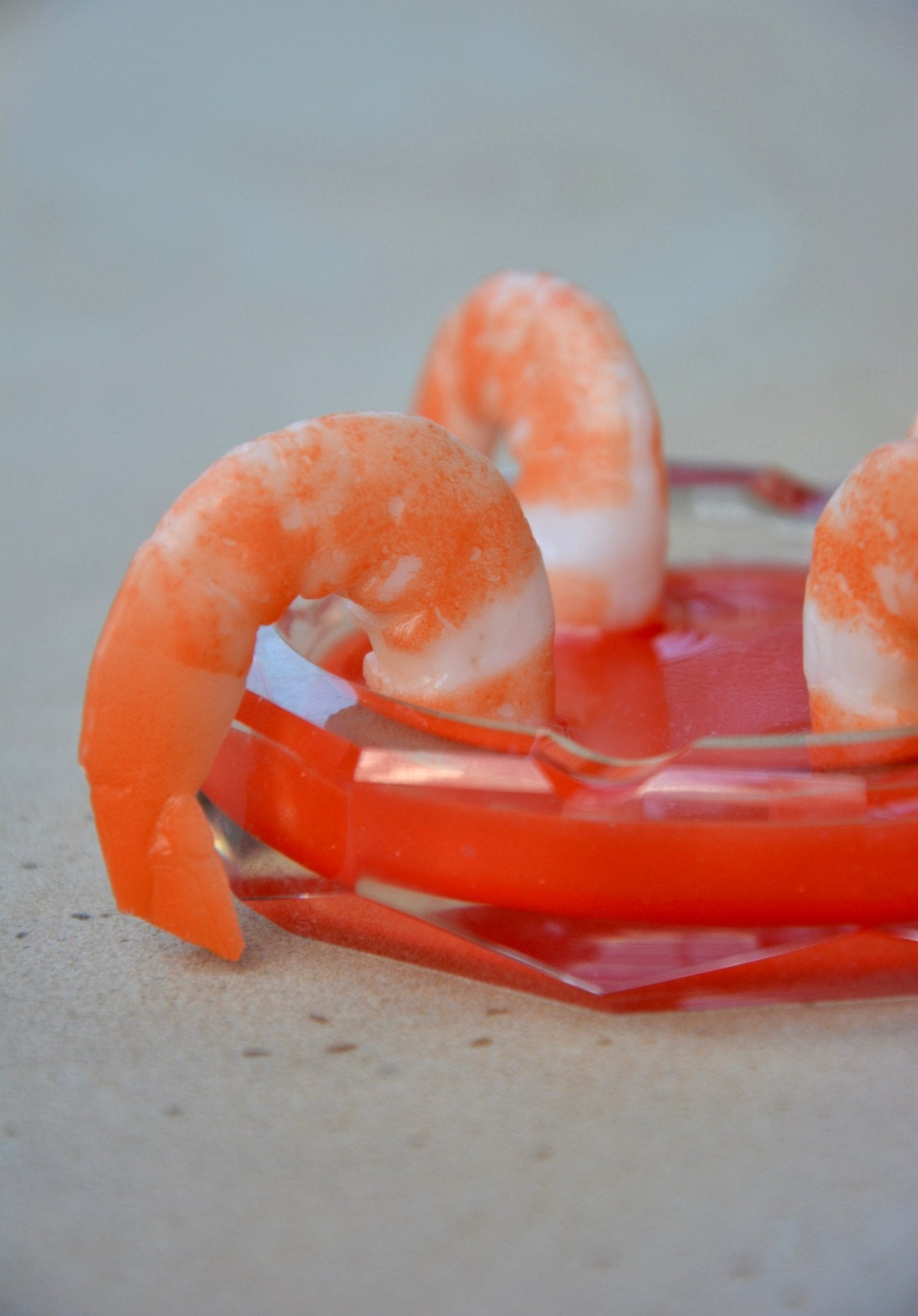 SHRIMP COCKTAIL ASHTRAY