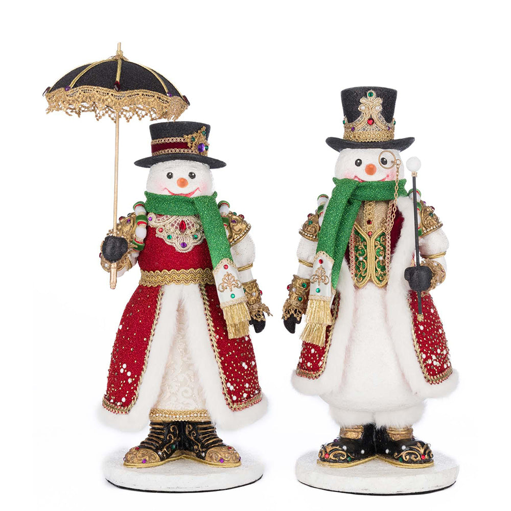 Sir Frosty Banks and Dame Icy Banks Assortment of 2 by Katherine's Collection Quirks!