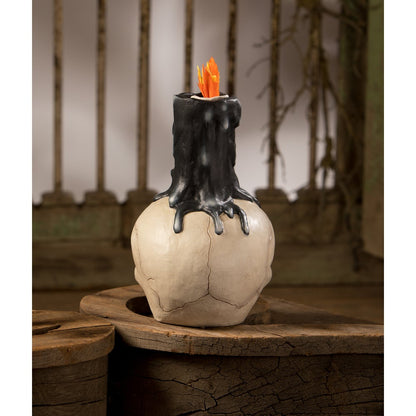 Skull Candle Holder by Bethany Lowe Designs Quirks!