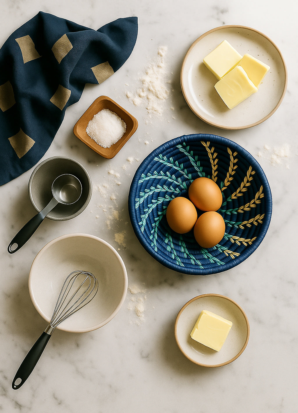 Small Woven Raffia African Baskets {Multiple Colors}