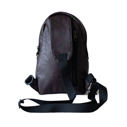 Small Vegan Leather Sling Bag - Crossbody | Buru