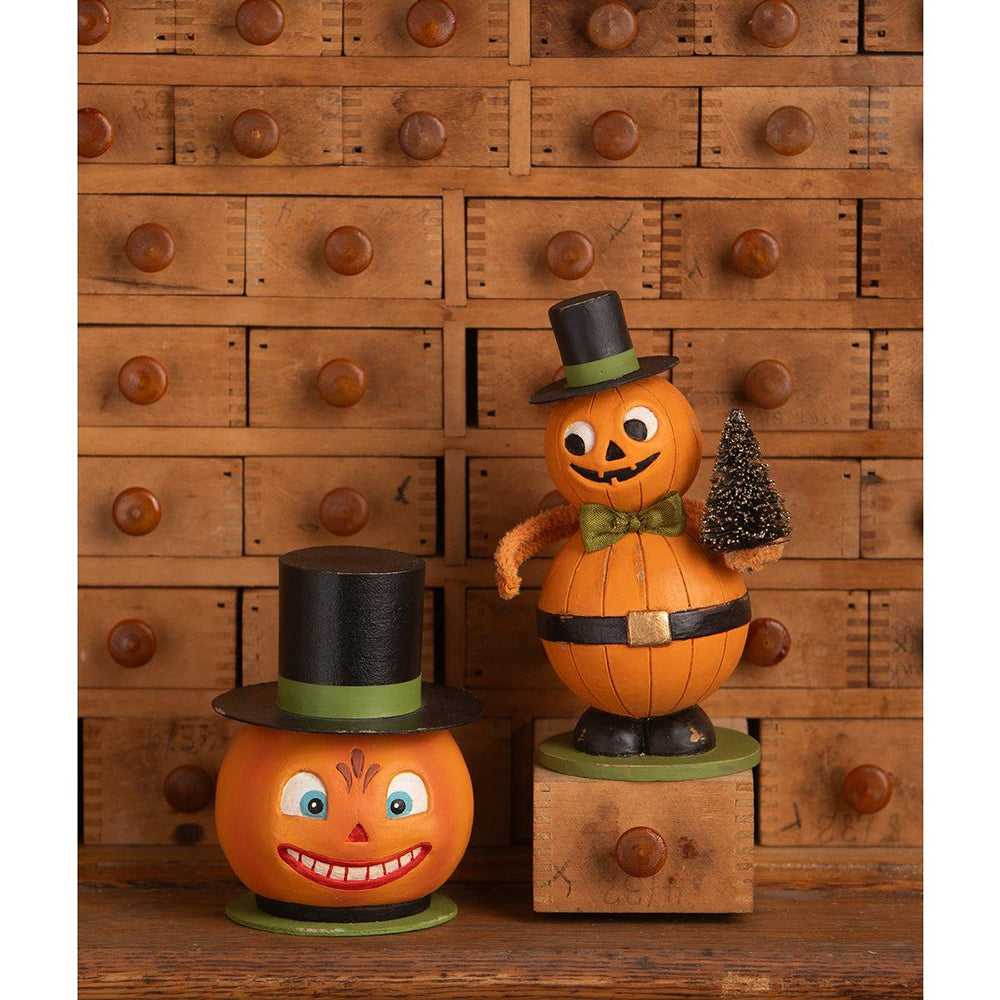 Smiling Pumpkin Container by Bethany Lowe Designs Quirks!