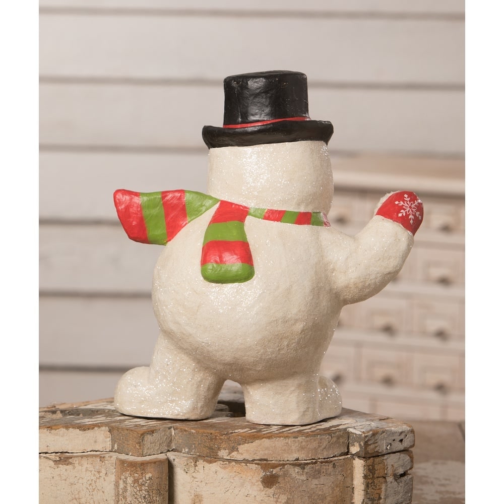 Snowball Fight Snowman by Bethany Lowe Designs Quirks!