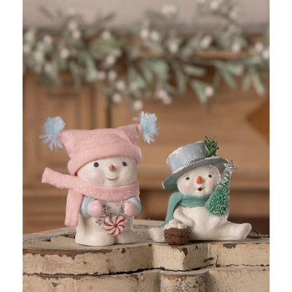 Snowflake Top Hat Snowman by Bethany Lowe Designs Quirks!