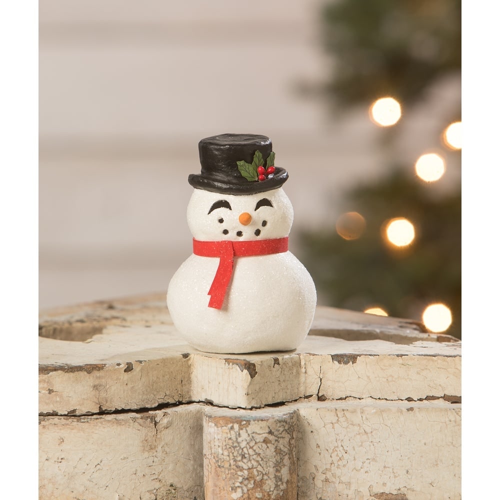 Snowman Luminary Happy by Bethany Lowe Designs Quirks!