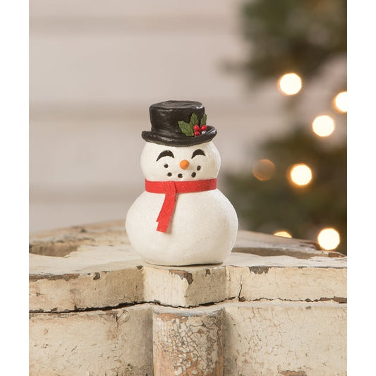Snowman Luminary Happy by Bethany Lowe Designs