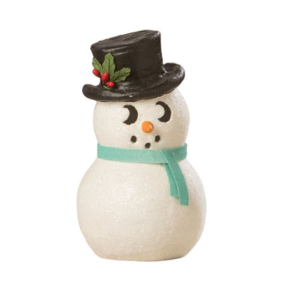 Snowman Luminary Peeking by Bethany Lowe Designs Quirks!