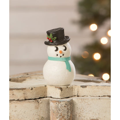 Snowman Luminary Peeking by Bethany Lowe Designs Quirks!