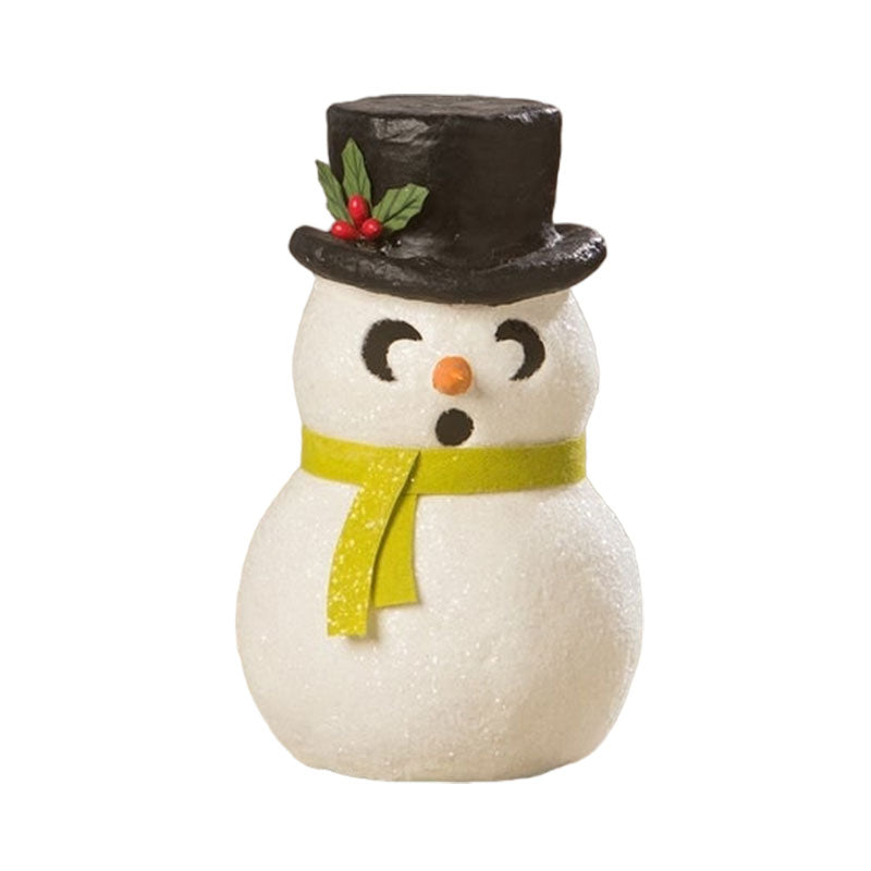 Snowman Luminary Surprised by Bethany Lowe Designs Quirks!