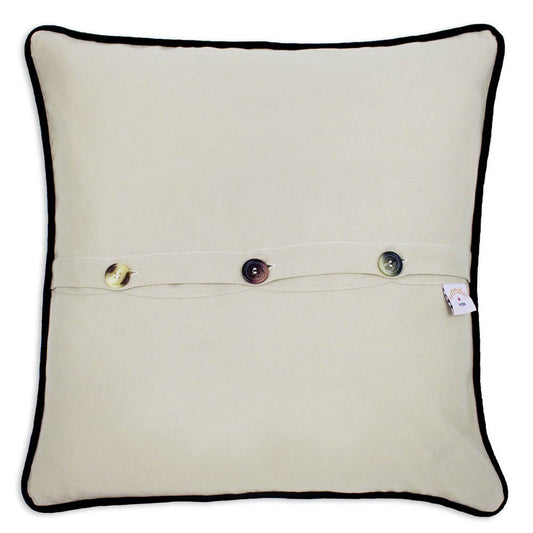 Sonoma County Hand-Embroidered Pillow by CatStudio Quirks!