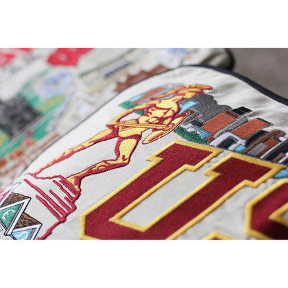 Southern California, University of (USC) Collegiate Embroidered Pillow by CatStudio Quirks!