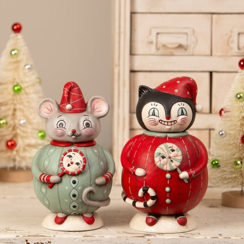 Spencer Squeak Dreams Jar by Johanna Parker for Bethany Lowe Quirks!