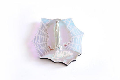 Spider Woman with Web Brooch by Laliblue