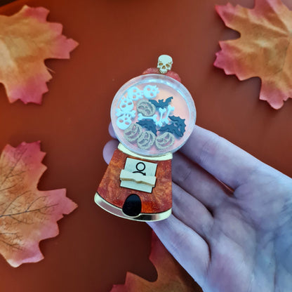 Spooky Sweet Gumball Machine Necklace by Cherryloco Jewellery