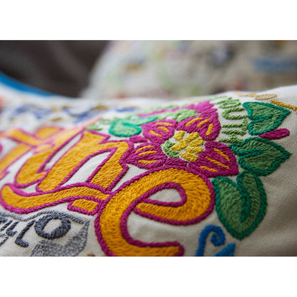 St. Augustine, FL Hand-Embroidered Pillow Quirks!