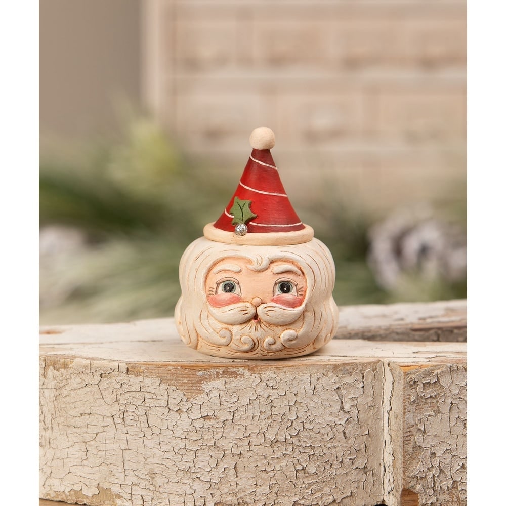 St. Nick Hollow Head Container by Johanna Parker Quirks!