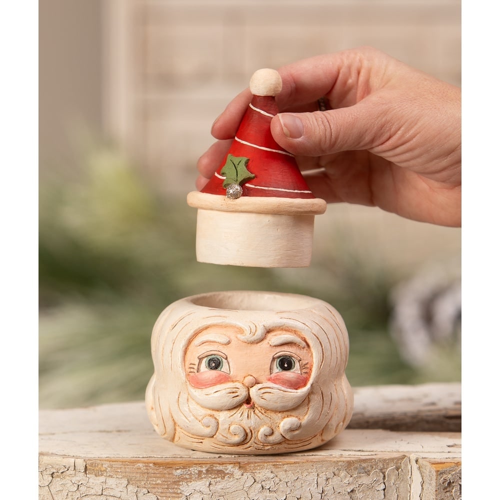 St. Nick Hollow Head Container by Johanna Parker Quirks!