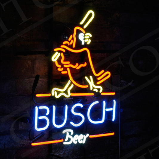 St.Louis Cardinals Busch Beer Neon Light Sign Neon Signs Land