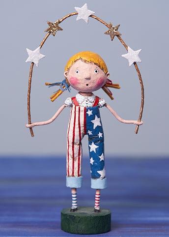 Star Spangled Patriotic Figurine by Lori Mitchell Quirks!