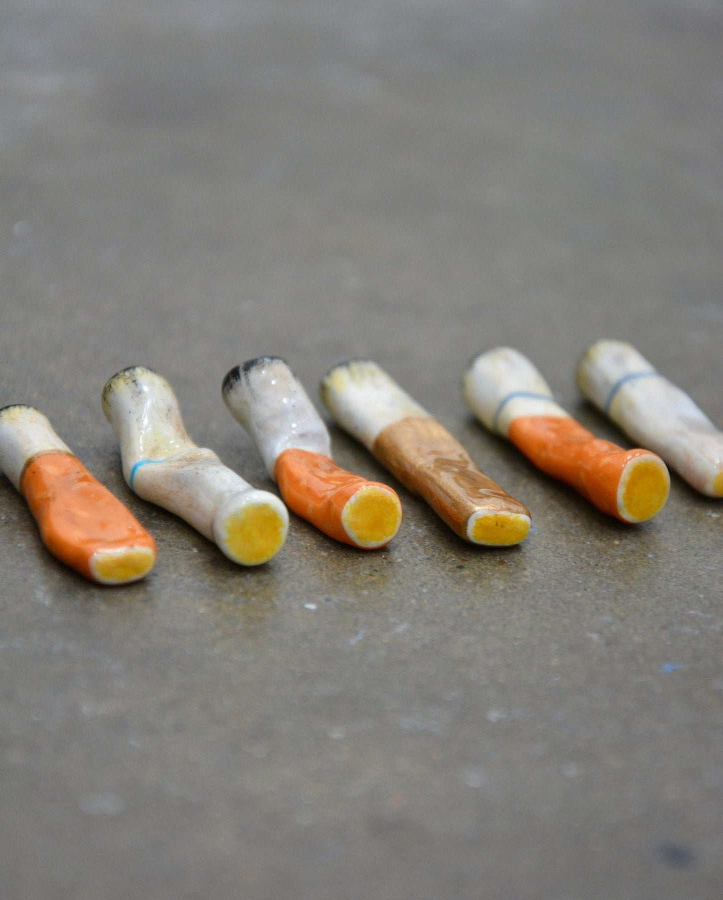 STEPPED ON SMOKES - SET OF SIX