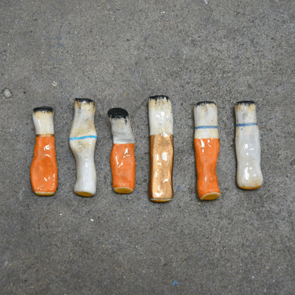 STEPPED ON SMOKES - SET OF SIX