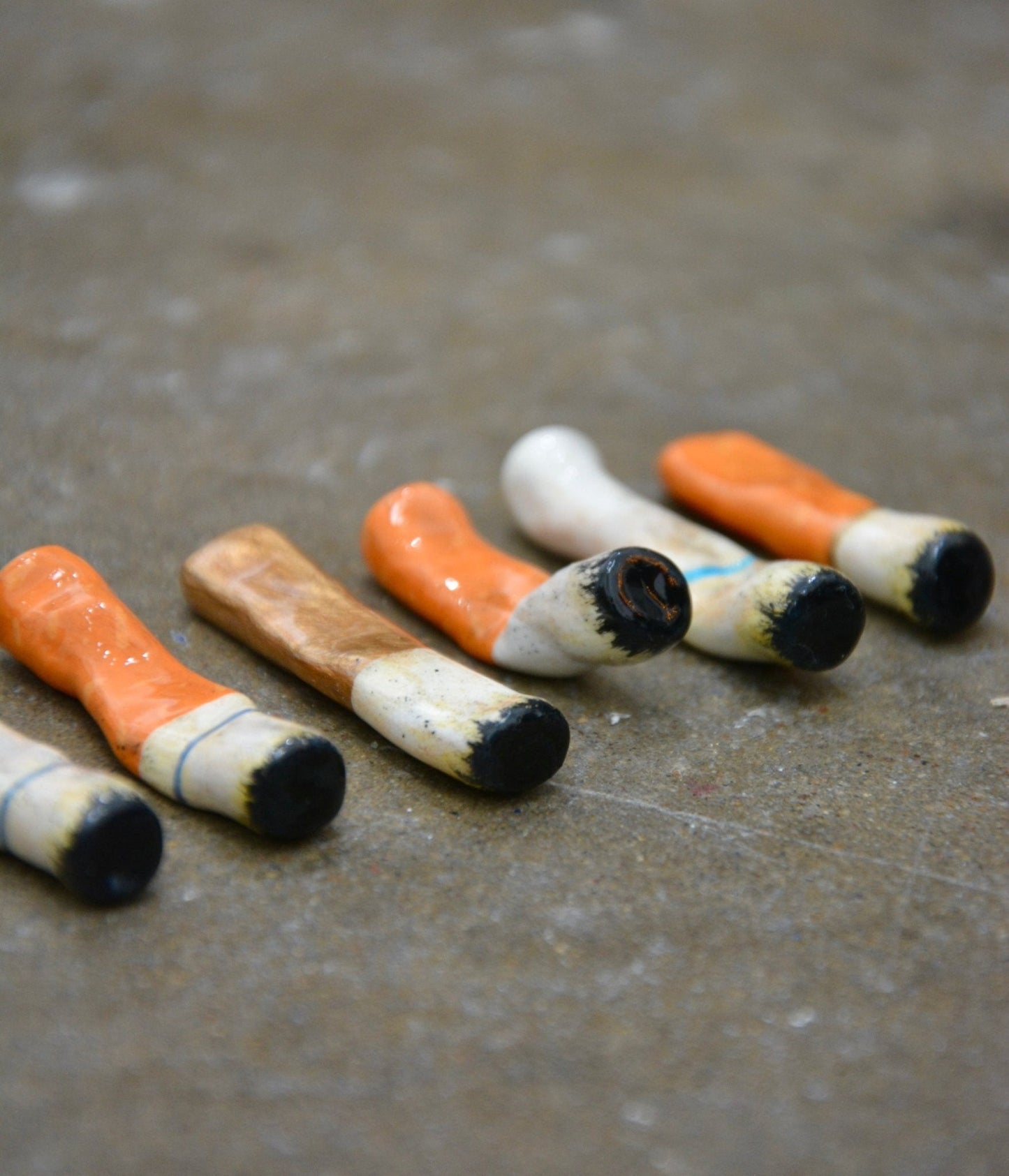 STEPPED ON SMOKES - SET OF SIX