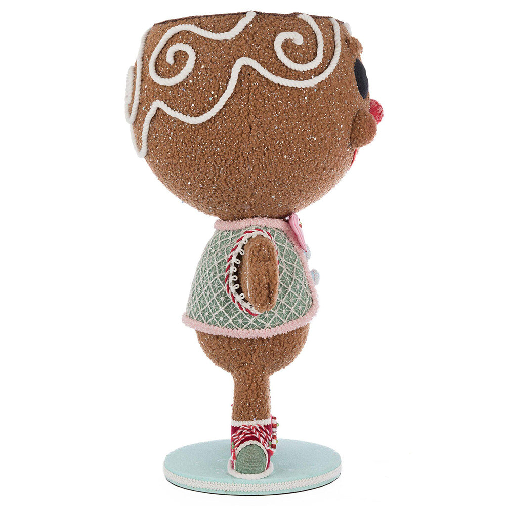 Stick E. Sweet Gingerbread Boy Candy Container by Katherine's Collection Quirks!