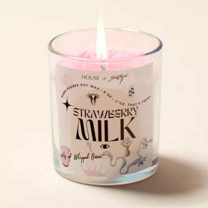 STRAWBERRY MILK CANDLE