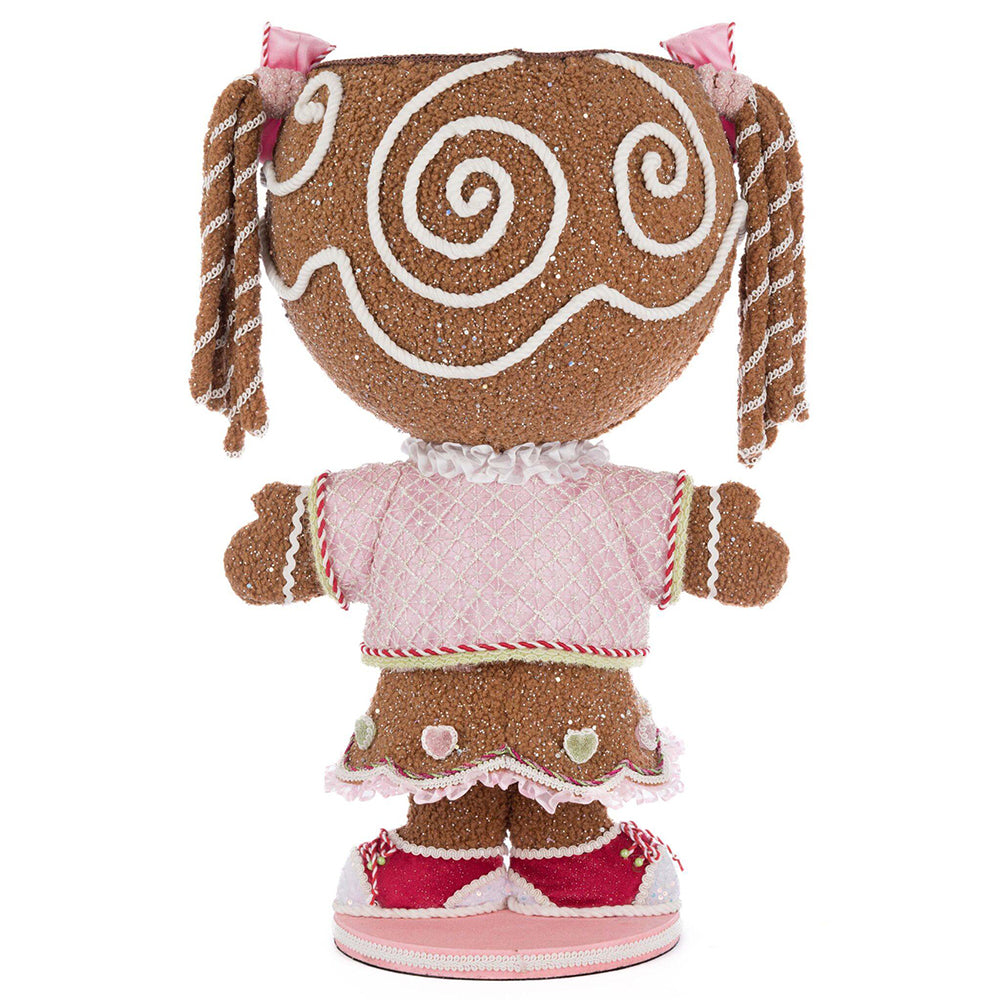 Sugar E. Sweet Gingerbread Girl Candy Container by Katherine's Collection Quirks!