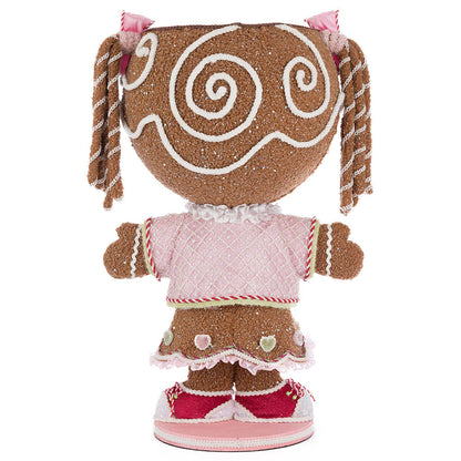 Sugar E. Sweet Gingerbread Girl Candy Container by Katherine's Collection Quirks!