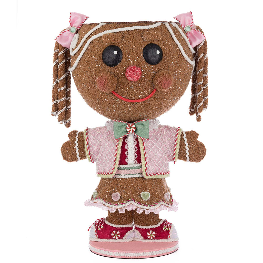 Sugar E. Sweet Gingerbread Girl Candy Container by Katherine's Collection Quirks!