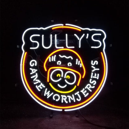 Sully's Game Worn Jerseys Neon Signs Neon Signs Land