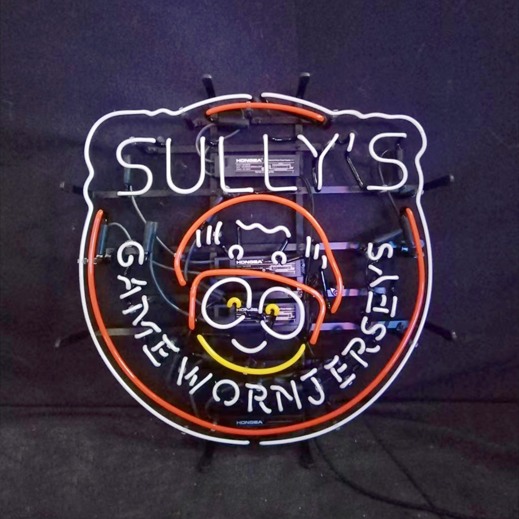 Sully's Game Worn Jerseys Neon Signs Neon Signs Land