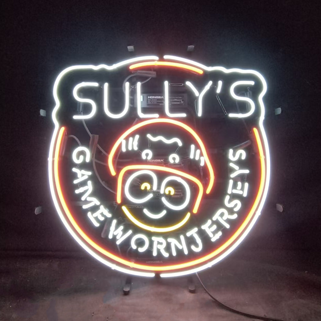Sully's Game Worn Jerseys Neon Signs Neon Signs Land