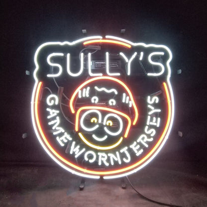 Sully's Game Worn Jerseys Neon Signs Neon Signs Land