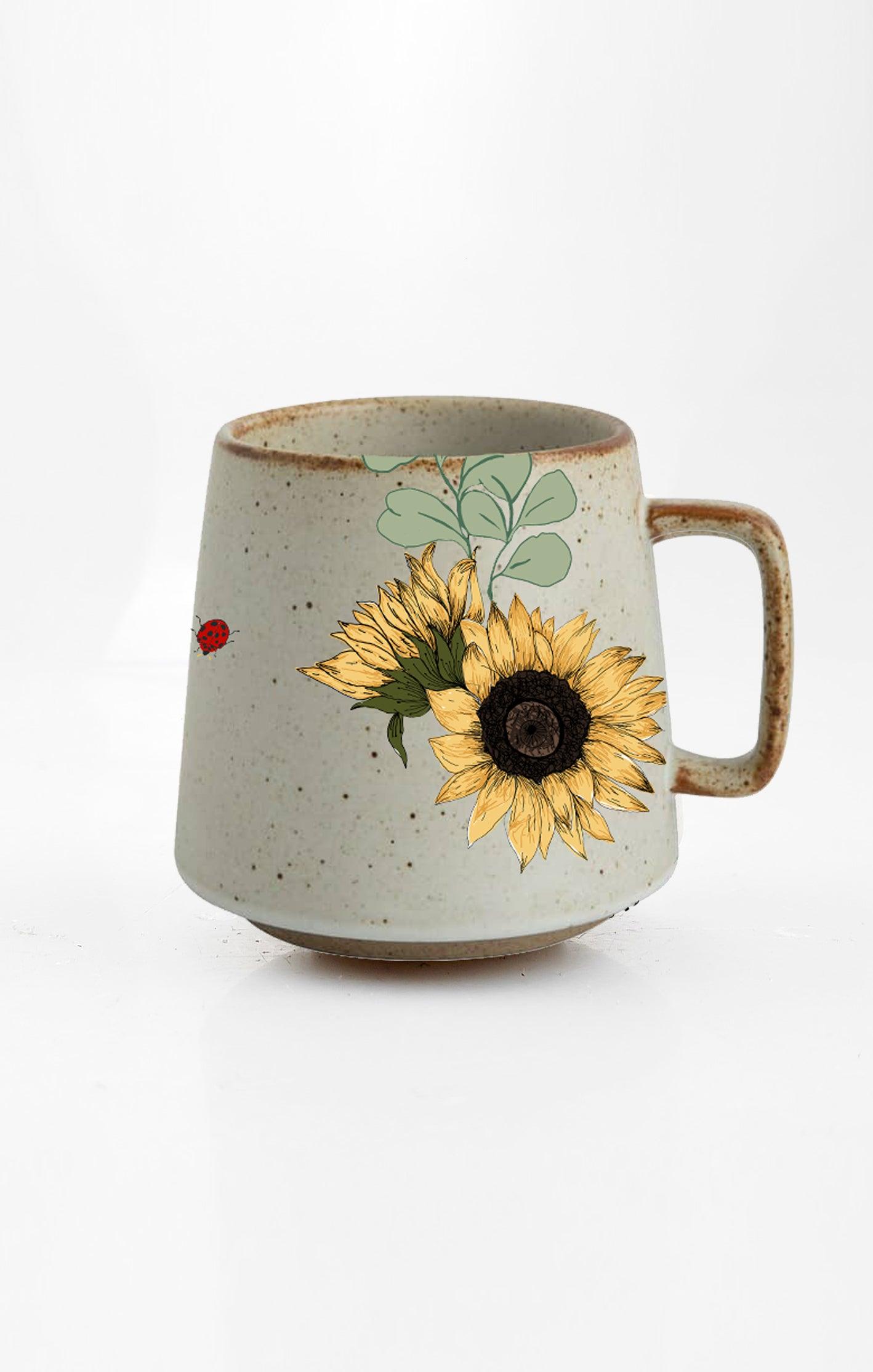 Savor Sunshine Sunflower Mug