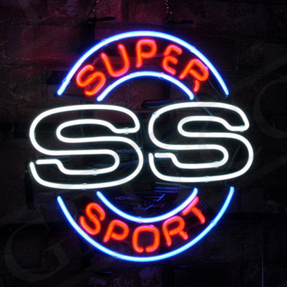 Super Sport SS Neon Signs Light Neon Signs Land